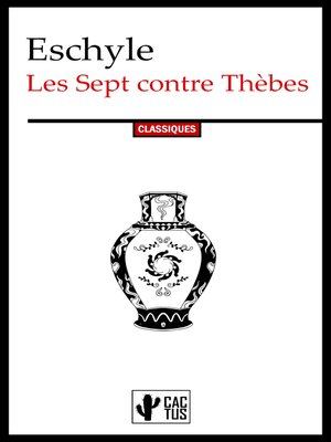 cover image of Les Sept contre Thèbes
